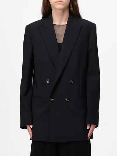 Alberta Ferretti Jacket Woman In Black