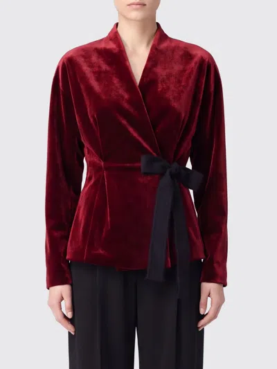 Alberta Ferretti Jacket Woman Color Red