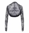 Alberta Ferretti Jackets Black In Black