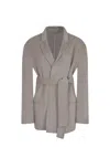 Alberta Ferretti Jackets In Gray