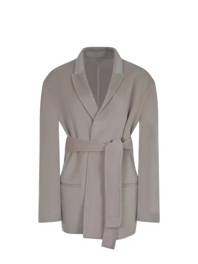 Alberta Ferretti Jackets In Gray
