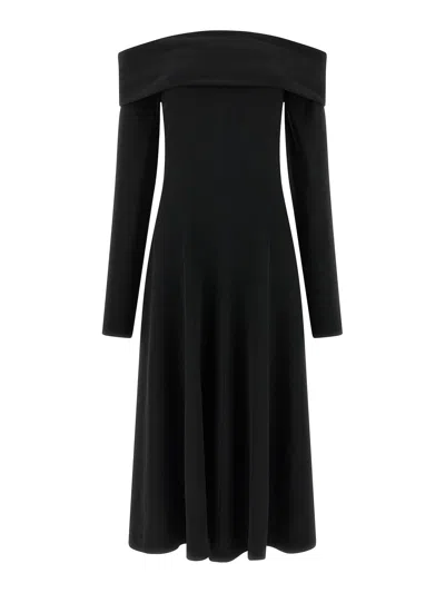 ALBERTA FERRETTI JEANS ACAMPANADOS - NEGRO