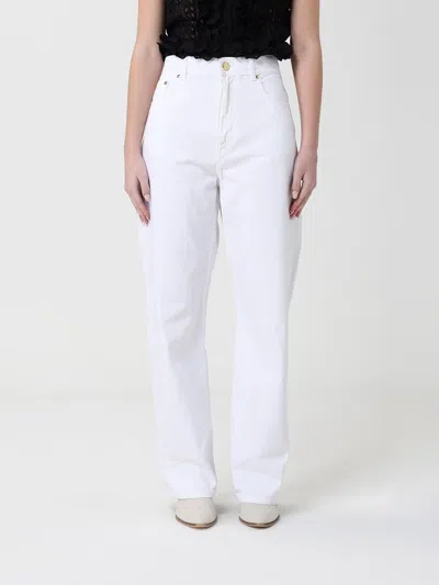 Alberta Ferretti ジーンズ  レディース カラー ホワイト In White