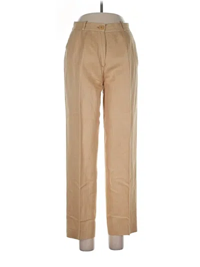 Pre-owned Alberta Ferretti Khaki Pant In Brown