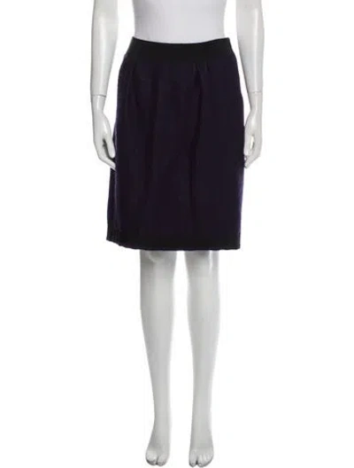 Pre-owned Alberta Ferretti Knee-length Skirt In Purple
