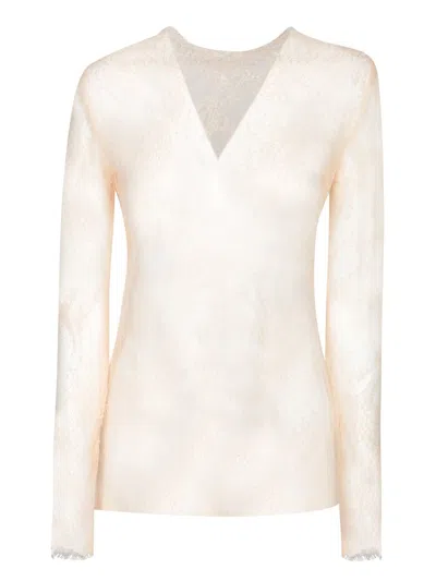 Alberta Ferretti Knitwear In Neutral