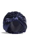 Alberta Ferretti Knotted Hat In Blue
