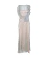Alberta Ferretti Sleeveless Dress In Gray