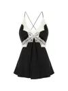 Alberta Ferretti Thin Shoulder Straps In Black