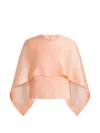 Alberta Ferretti Layered Blouse In Multi