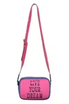 Alberta Ferretti Mini Sequin-embellished Crossbody Bag In Multi