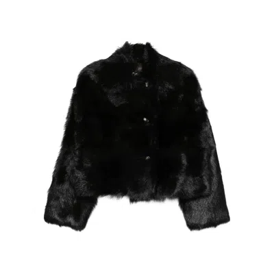 ALBERTA FERRETTI ALBERTA FERRETTI LEATHER OUTERWEARS