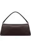 Alberta Ferretti Leather Shoulder Bag In Brown