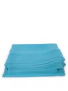 Alberta Ferretti Turquoise Silk Scarf
