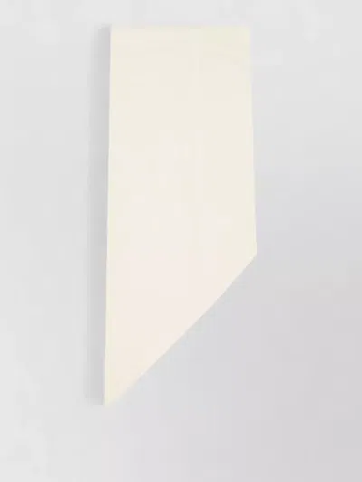 Alberta Ferretti Lightweight Asymmetrical Hair Scarf And Wrap In White
