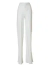 Alberta Ferretti High Waist Wide Leg Flared Pants