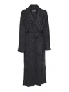 Alberta Ferretti Ribbon Long Cardigan In Multicolor