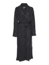 Alberta Ferretti Ribbon Long Cardigan In Multicolor