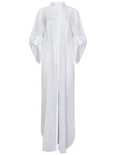 Alberta Ferretti Long Dress In White