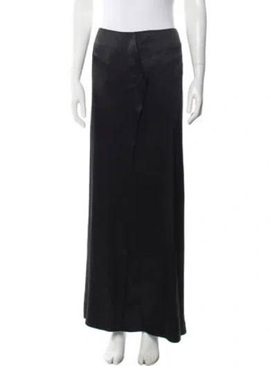 Pre-owned Alberta Ferretti Long Skirt W/ Tags In Black