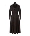 Alberta Ferretti Long Sleeve Dress