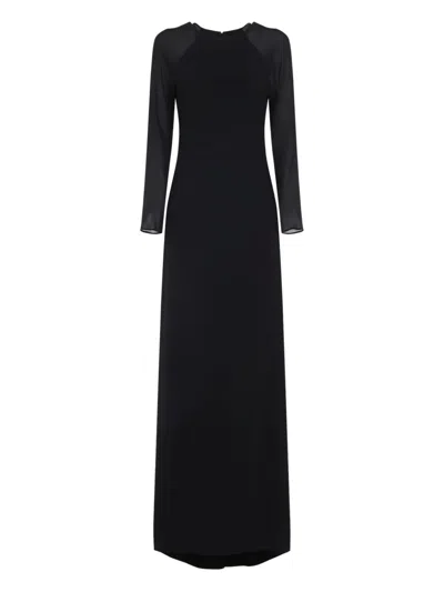 ALBERTA FERRETTI LONG SLEEVE DRESS