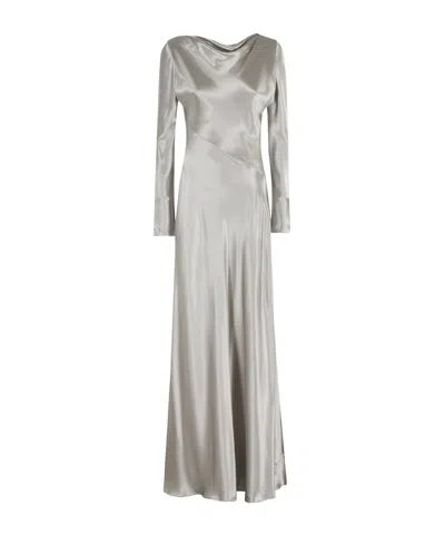 ALBERTA FERRETTI LONG SLEEVE DRESS