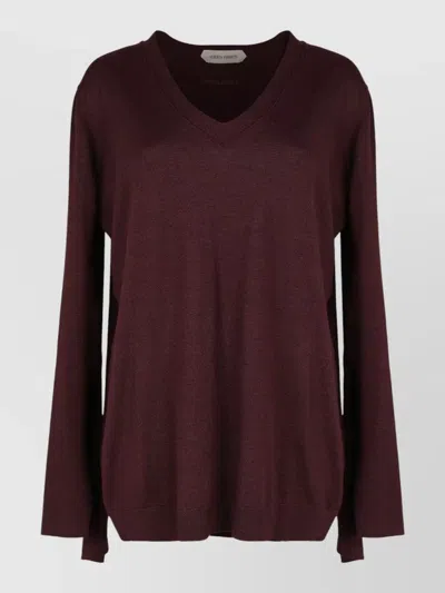ALBERTA FERRETTI LONG SLEEVE KNIT SHIRT REGULAR FIT