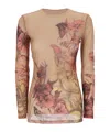 Alberta Ferretti T-shirts And Polos Pink In Nude