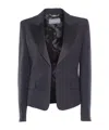 Alberta Ferretti Black Blazer In Black