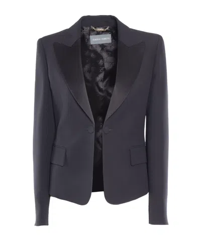 ALBERTA FERRETTI LONG-SLEEVED SUIT COAT