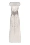 ALBERTA FERRETTI ALBERTA FERRETTI LONG TULLE DRESS