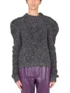 Alberta Ferretti Alberta Ferreti Lurex Jersey In Gray