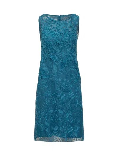ALBERTA FERRETTI ALBERTA FERRETTI MACRAMÉ FOLIAGE DRESS