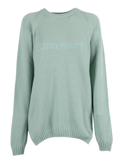 Alberta Ferretti Maglia In Green