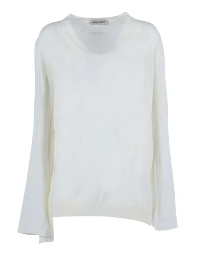 Alberta Ferretti Maglia In White
