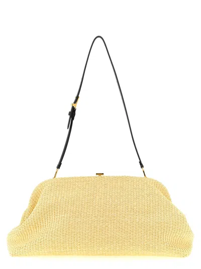 Alberta Ferretti Maxi Pouch In Yellow