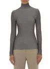 Alberta Ferretti Metallic Sweater In Brown In Gray