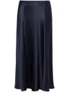 Alberta Ferretti Mittellanger Rock In Blau
