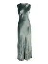 Alberta Ferretti Midi Dress In Multi