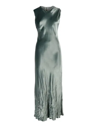 Alberta Ferretti Midi Dress In Multi