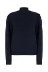 Alberta Ferretti Midnight Blue Wool Sweater In Blue