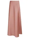 Alberta Ferretti Long Flared High Waist Skirt