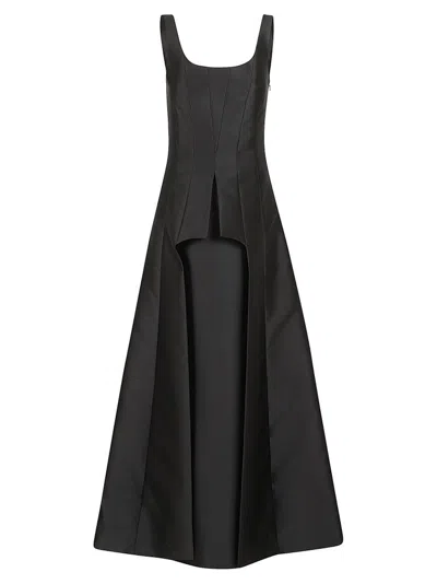 ALBERTA FERRETTI ALBERTA FERRETTI MIKADO MAXI DRESS