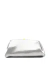 Alberta Ferretti Mini Metallic Clutch Bag In Multi