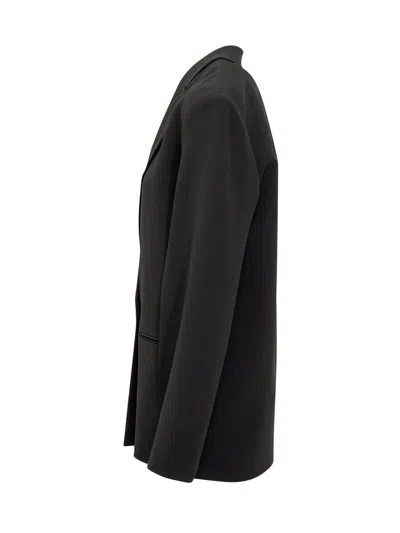 Alberta Ferretti Mini Monochrome Blazer In Nero