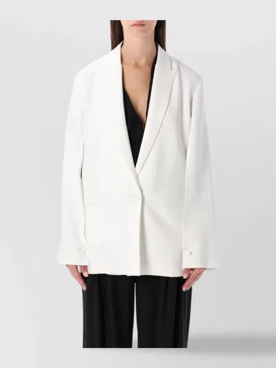 ALBERTA FERRETTI MODERN BLAZER PEAK LAPELS