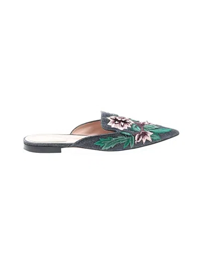 Pre-owned Alberta Ferretti Mule/clog In Blue