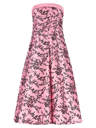 Alberta Ferretti Multicolor Polyester Midi Women's Dress