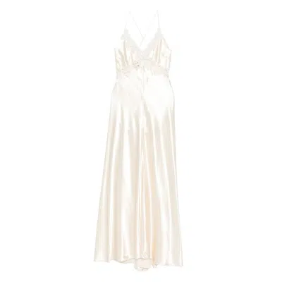 ALBERTA FERRETTI ALBERTA FERRETTI NEUTRALS DRESSES WOMEN